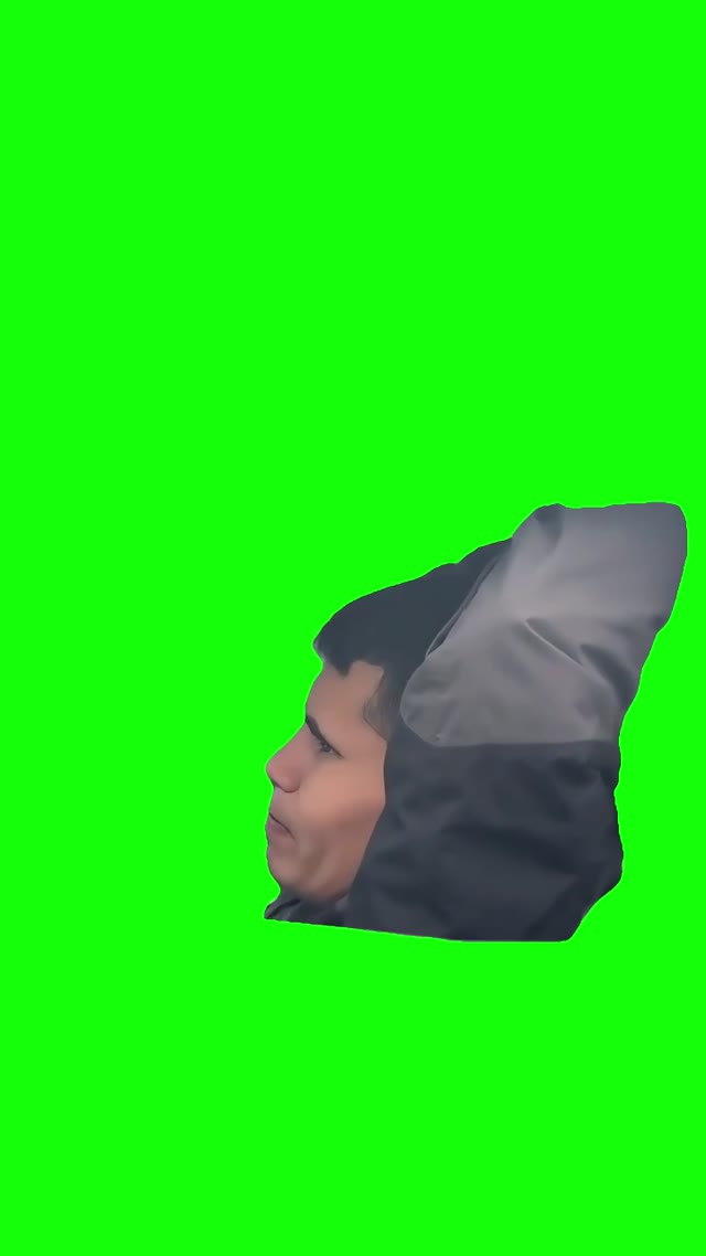 GUY STRESSING OVERTHINKING green screen