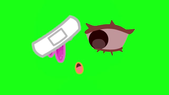 Gacha Is it cold outside green screen