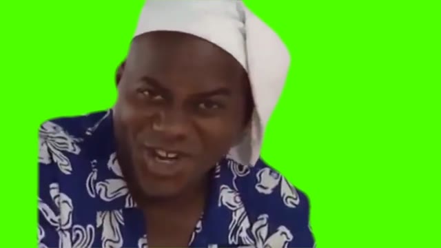 Give yo meat a good ol rub green screen