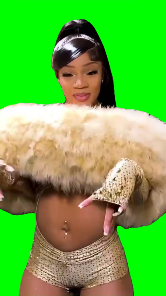 Glorilla n T Pain Eugh Eugh green screen