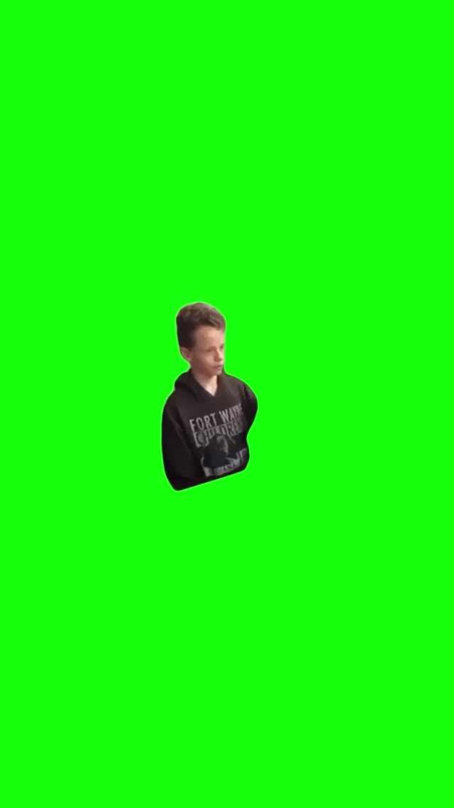 Goob Kid Can You Stop Being a Jackass green screen