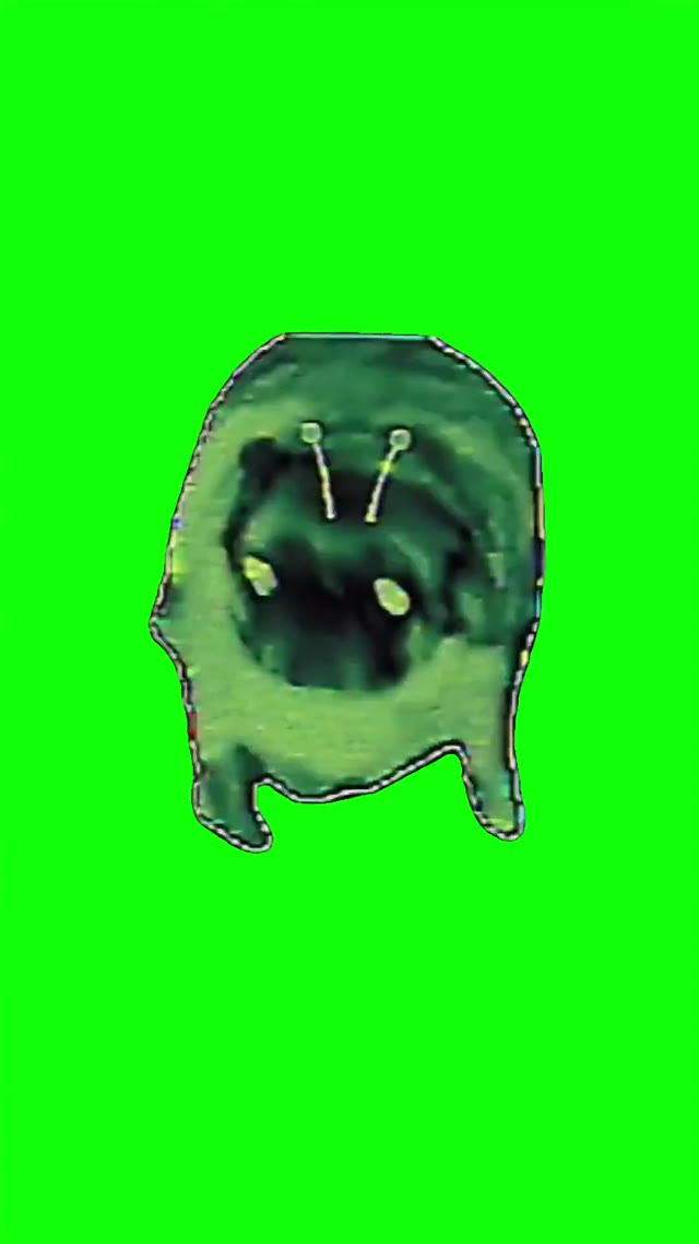 Got alien bugs Brainrot green screen