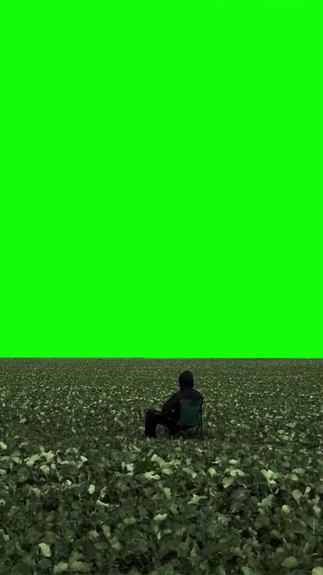 Green screen sky  green screen