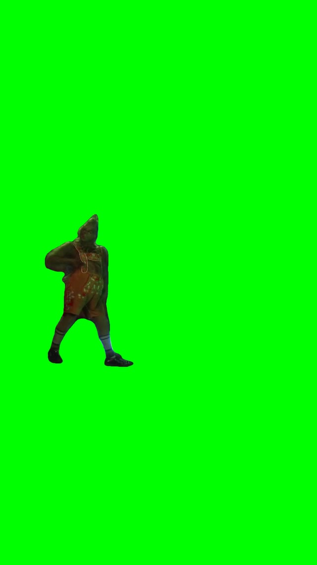Grinch thats it Im not going green screen