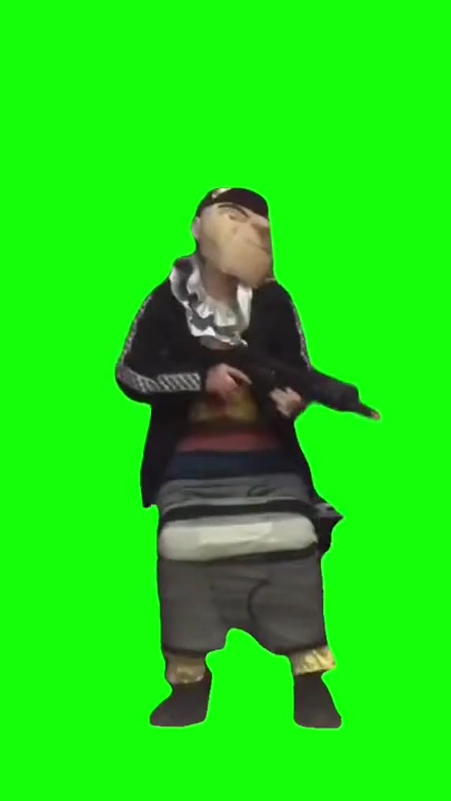 Gru Dance green screen