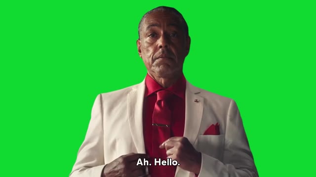 Gus Fring Are You Prepared green screen