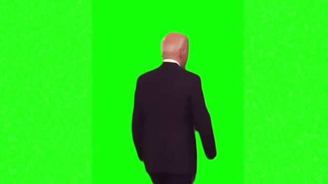 HHV9sbxe Joe Biden smirk green screen