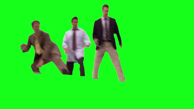 Hardcore Parkour The Office green screen
