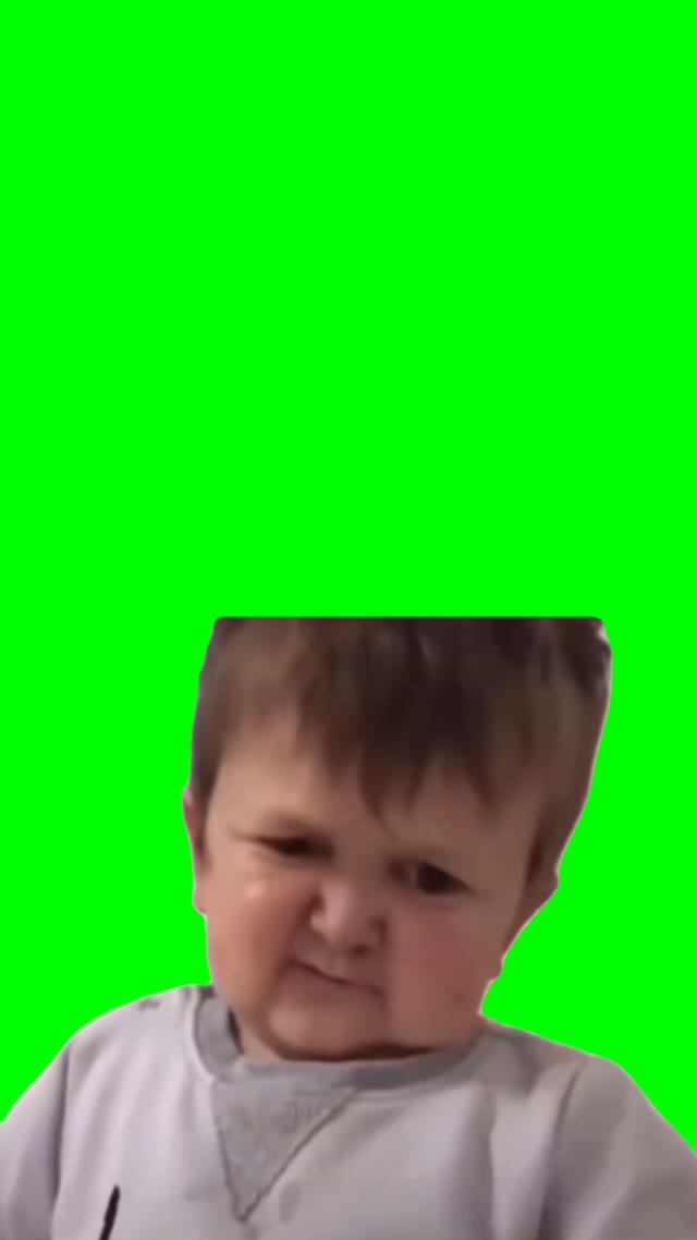 Hasbulla saying nah green screen