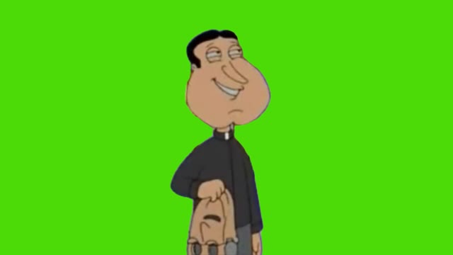 He He All Right Quagmire Family Guy green screen