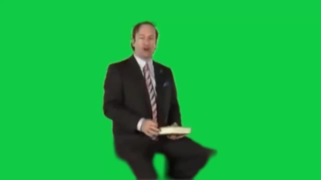 Hi Im Saul Goodman rights green screen