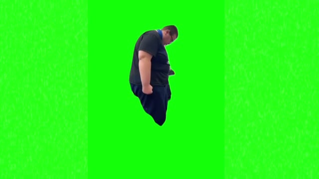 Hit em with the scream green screen
