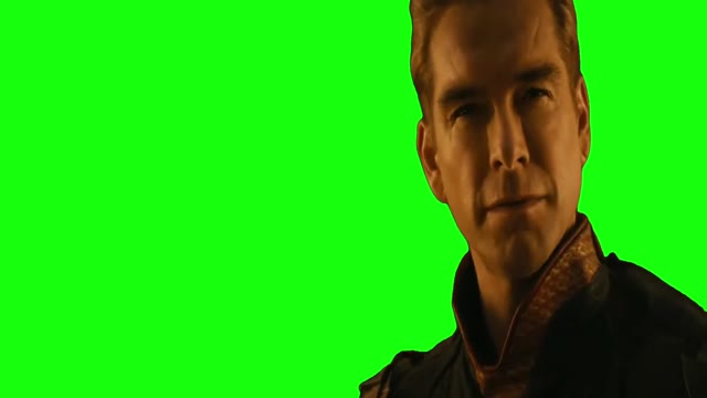 Homelander What have you done green screen
