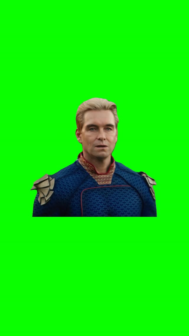 Homelander what kind of animal are you green screen