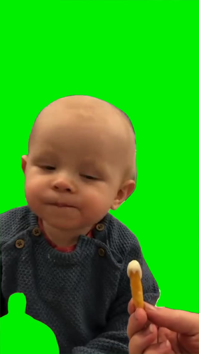 Hungry Child green screen