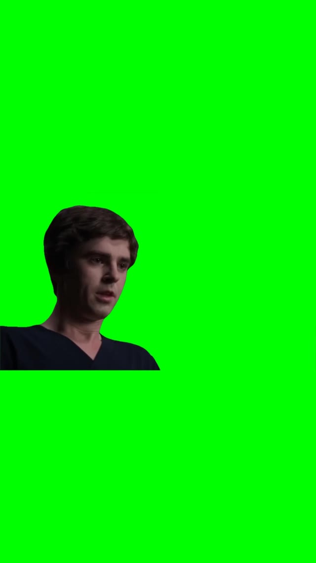 I am a surgeon green screen