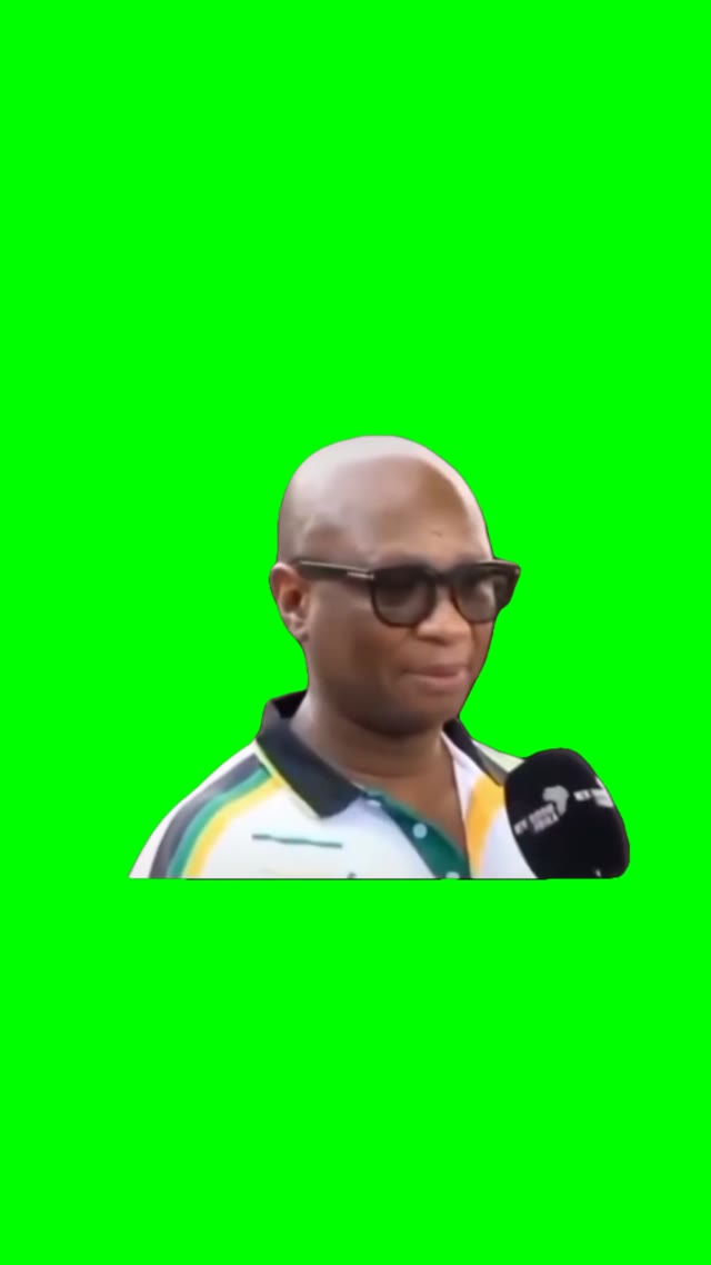 I just arrived green screen