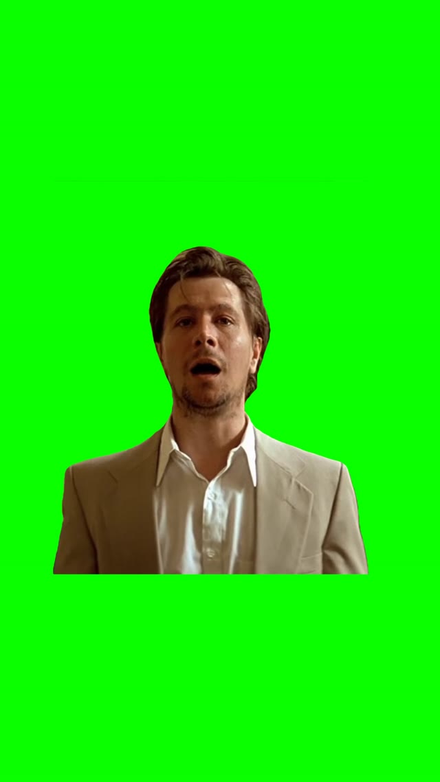 I like these calm little moments before the storm green screen