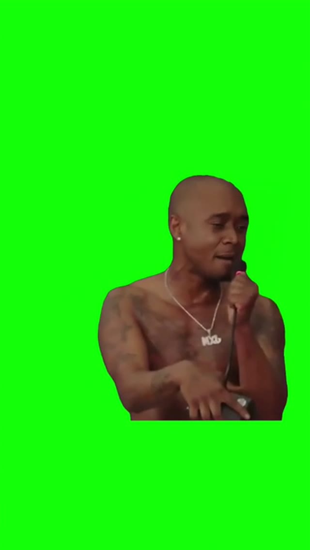 I like to kiss my bro green screen