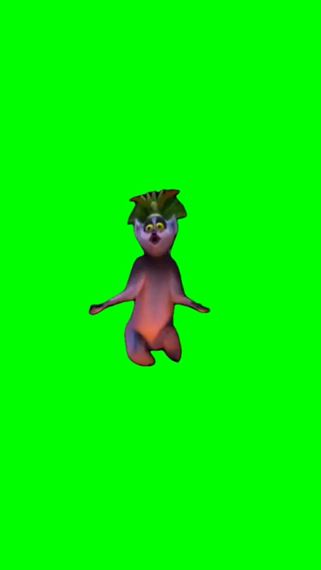 I like to move it move it  green screen