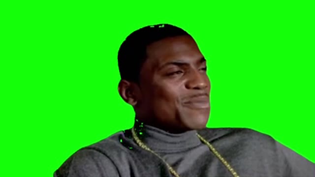 I love the hustle green screen