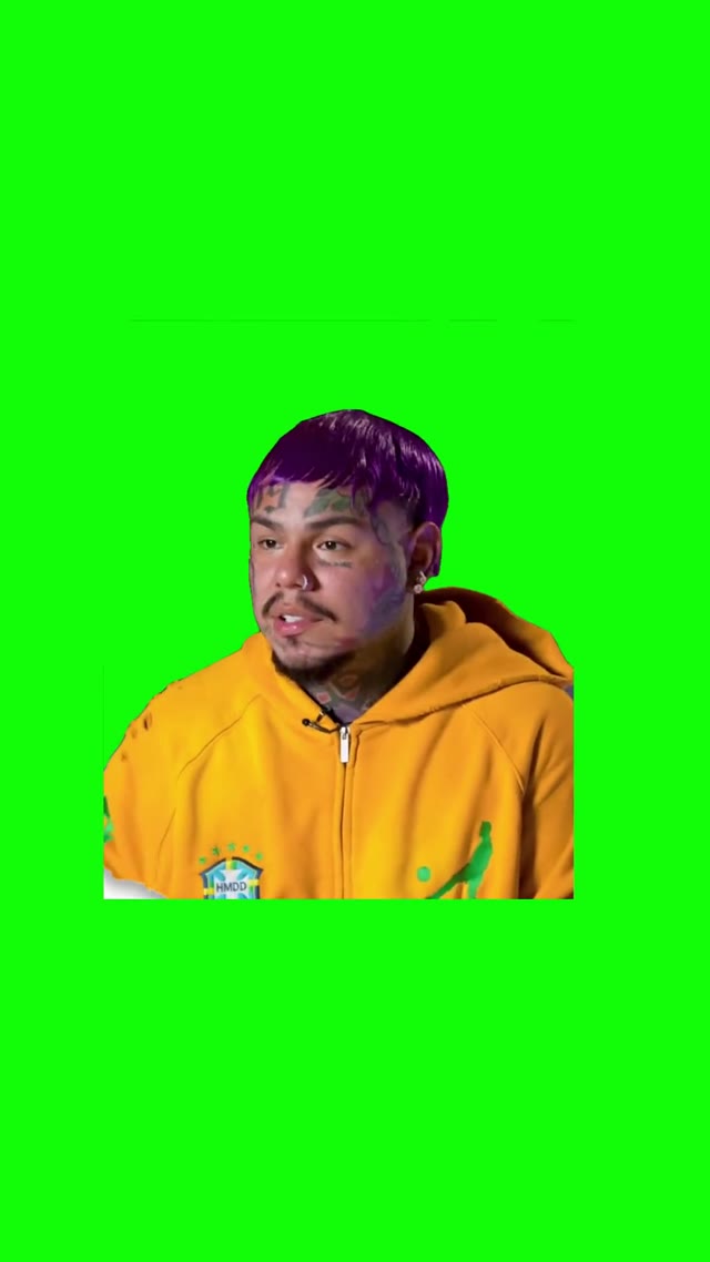 I stole that green screen