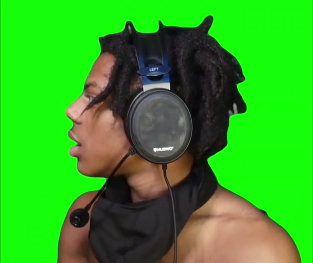 IShowSpeed green screen