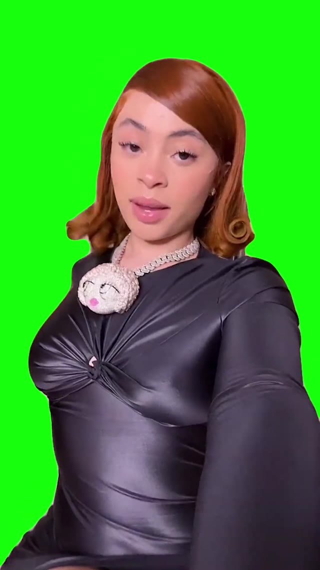 Ice Spice Cult green screen