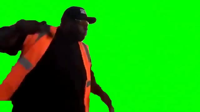 Identify yourself who the fuck are you green screen