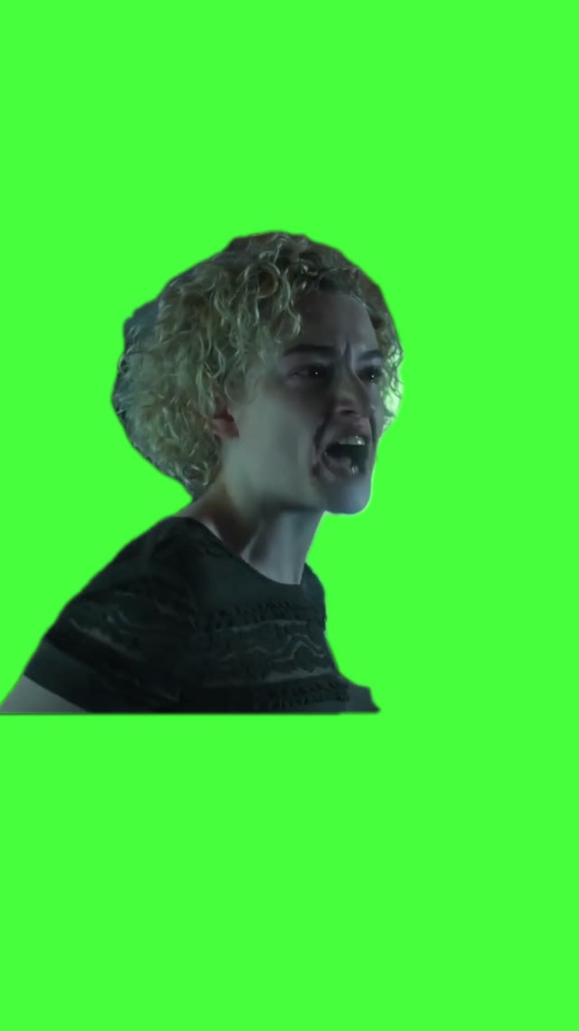 If you want to stop me green screen