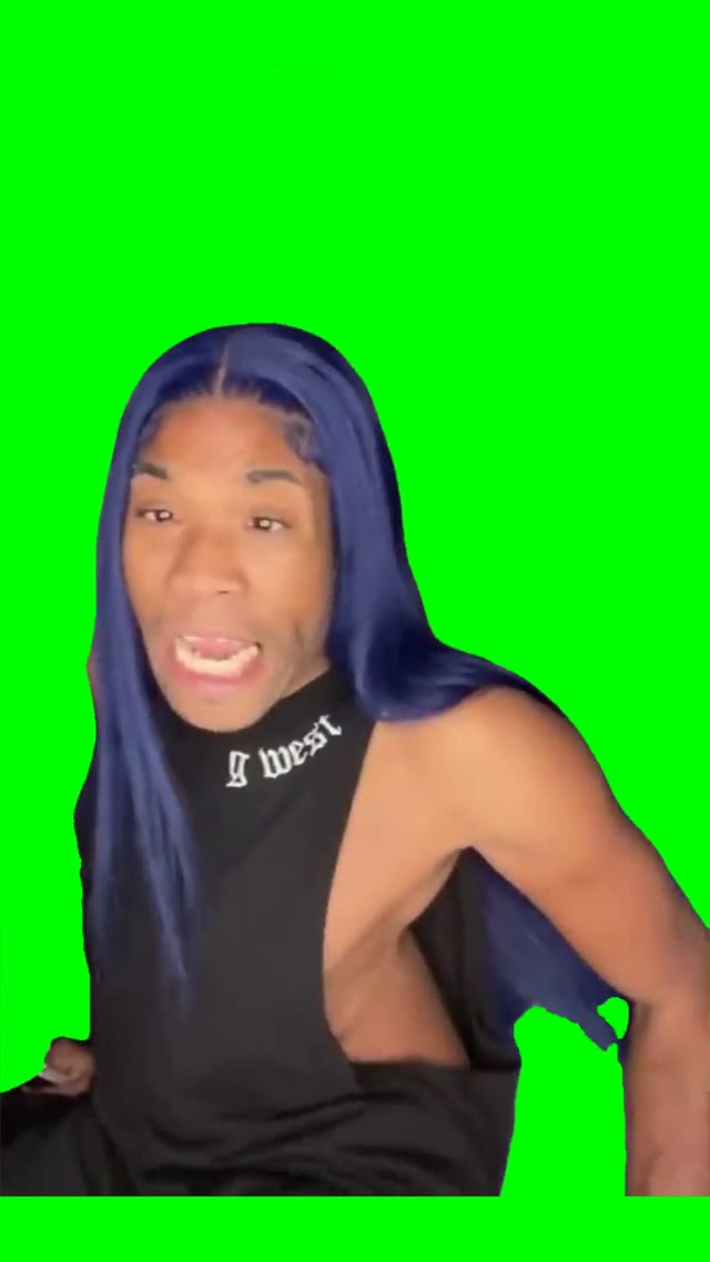 Im fkn tired green screen
