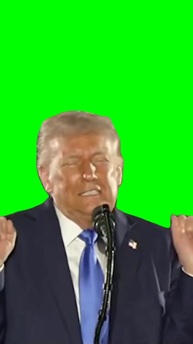 Im gonna do it mom Donald Trump green screen