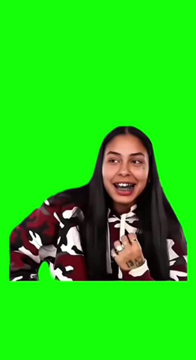 Im not addicted green screen