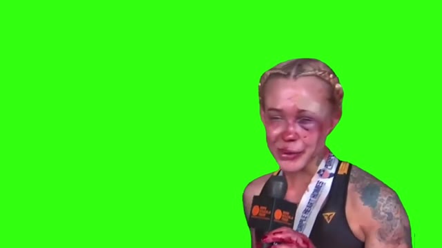 Im super excited it was really tough green screen