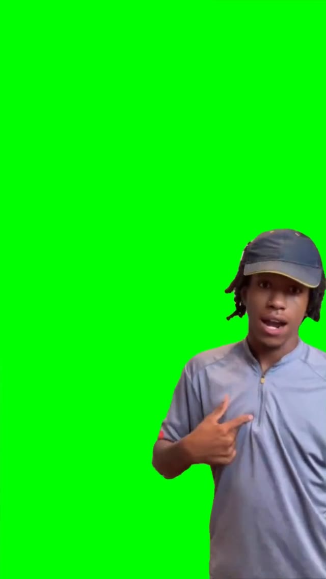 Im tired green screen