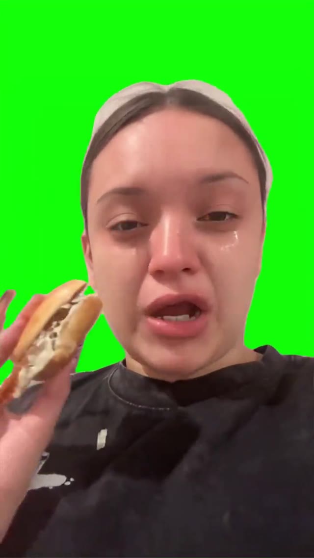 Imma eat that mChicken  green screen