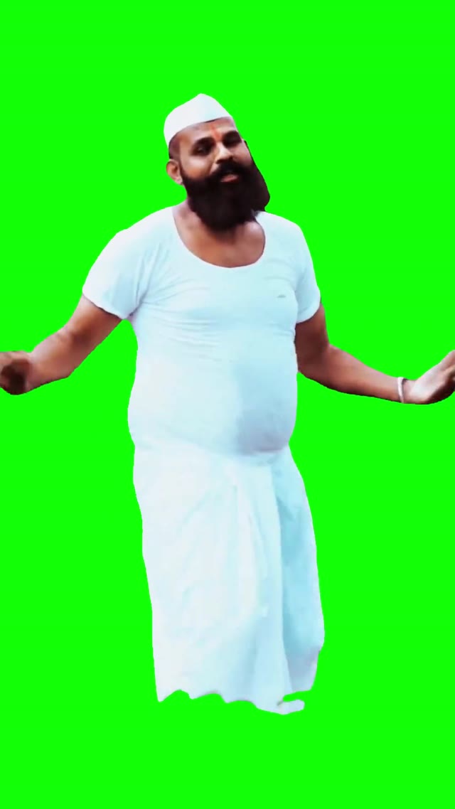 Indian Gata Only green screen