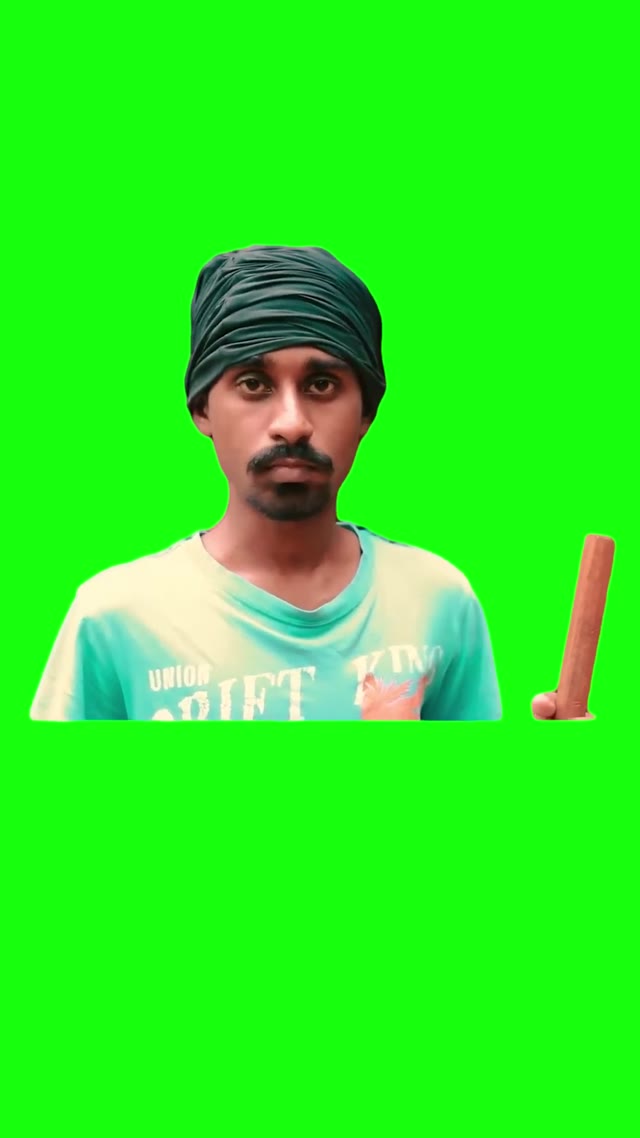 Indian Im Unstoppable green screen
