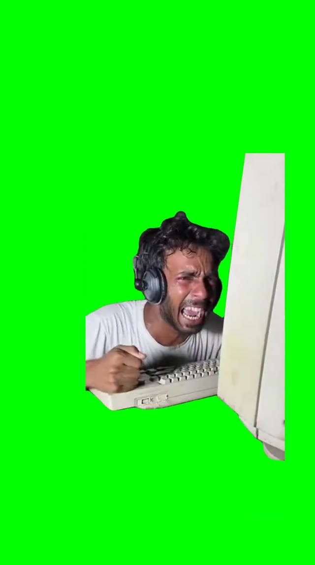 Indian guy do not redeem  green screen