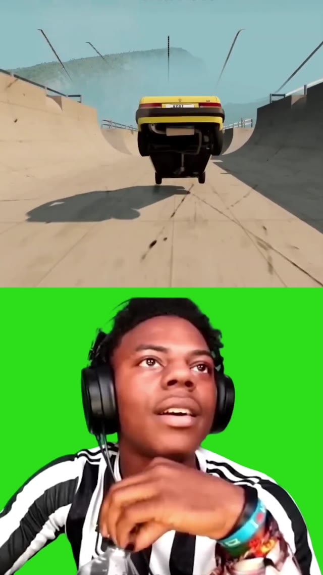 Ishowspeed reacts to a pulled fire alarm lol funny green screen