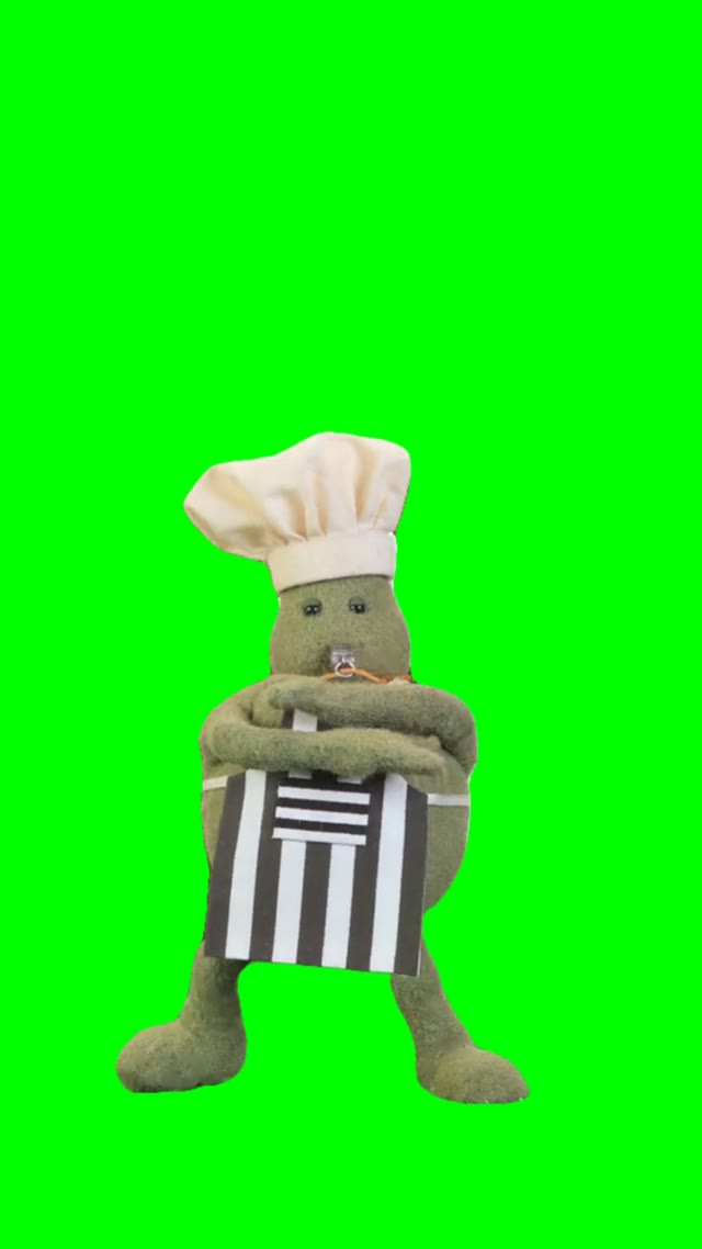 Its go time green screen