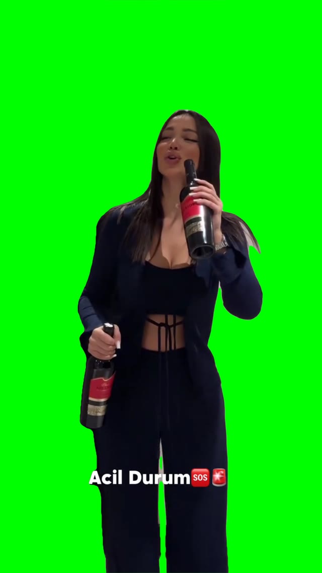 Its that time green screen