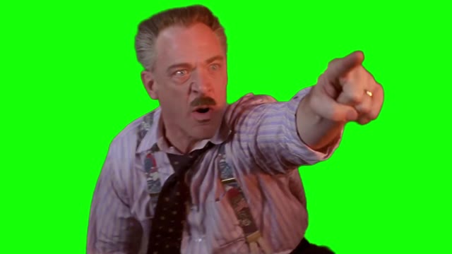 J Jonah Jameson _I knew you two were in this together_ Spider Man 2002 green screen