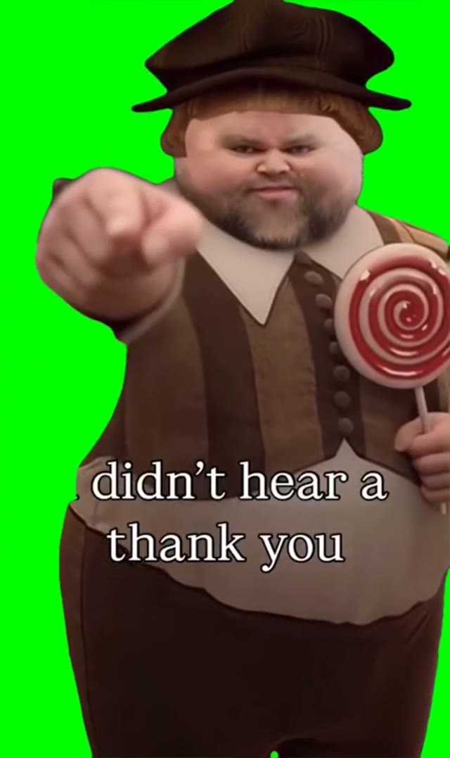 JD Vance green screen