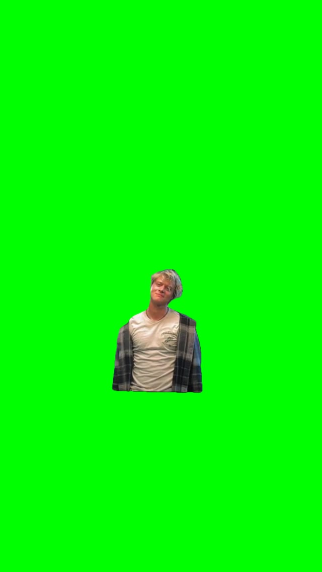 JJ Breaking Glass green screen