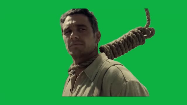 James Franco First Time__ green screen
