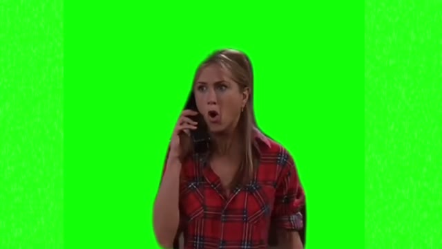 Jennifer Aniston ugh no green screen