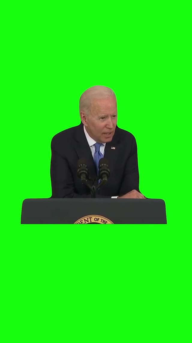 Joe Biden Grows The Economy green screen