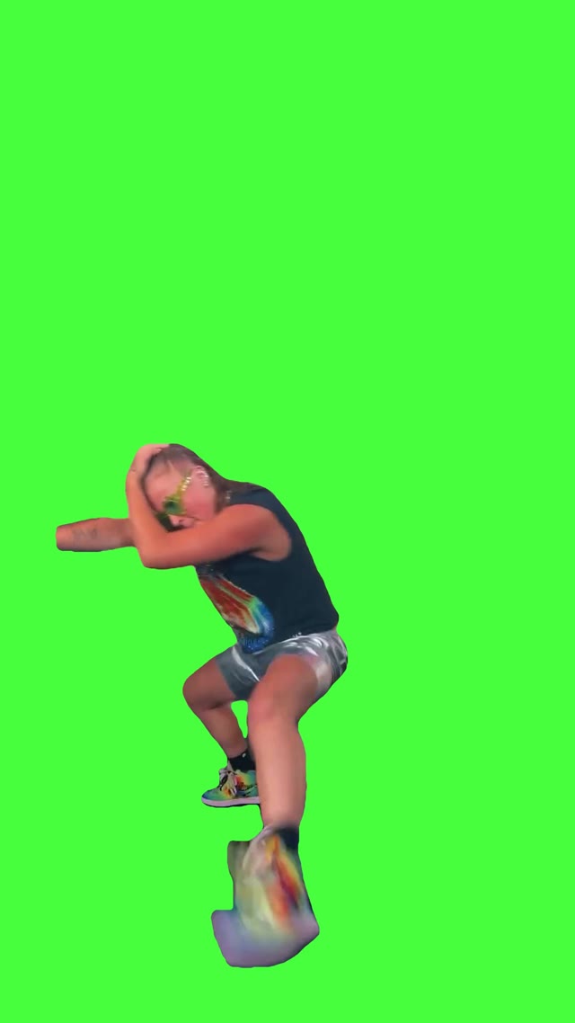 Jojo Siwa Dancing green screen