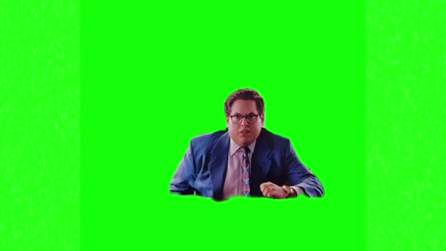 Jonah Hill green screen